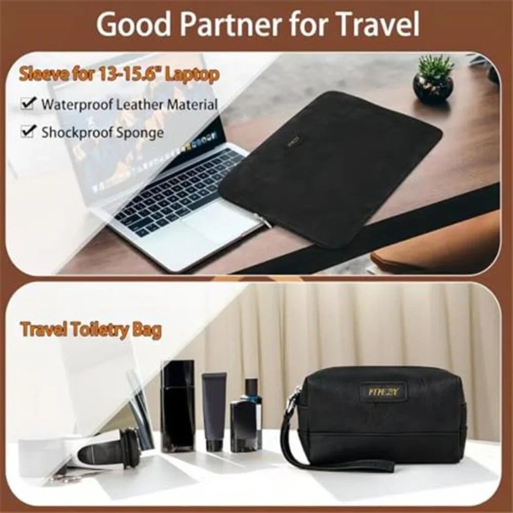 Men's 3Pcs Garment Duffel Bag Convertible Suitcase Bag